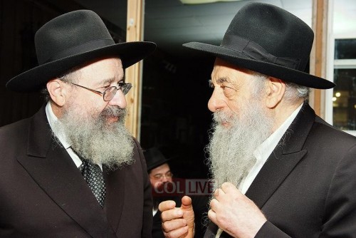 Rel Yoel Kahan and Reb Leibel Schapiro